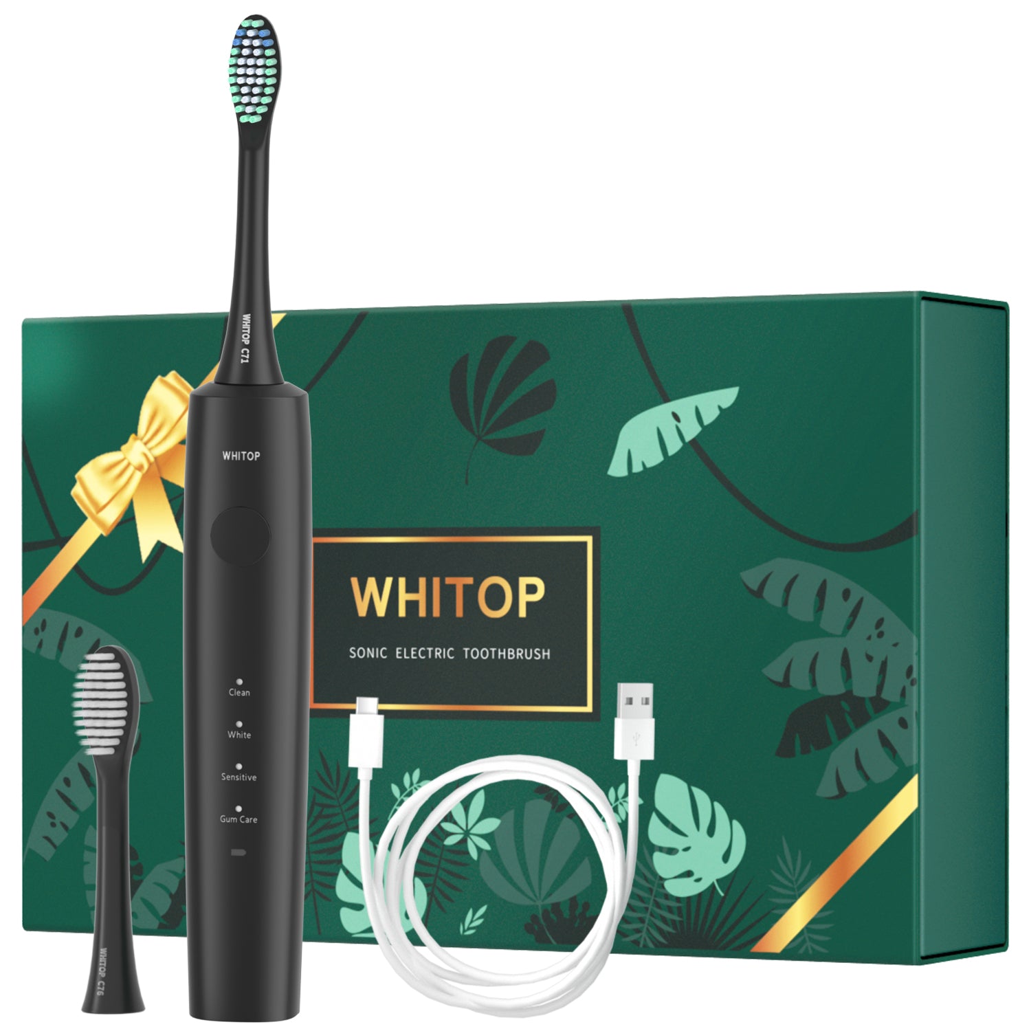 WHITOP 音波電動歯ブラシ DC-14 CD-14 Sonic Electric Toothbrush – WHITOP